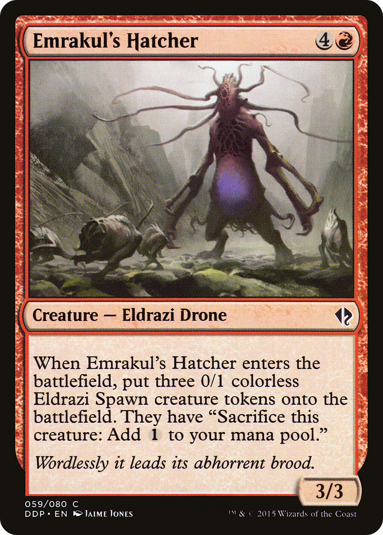 Emrakul's Hatcher (DDP-059) [Duel Decks: Zendikar vs. Eldrazi]