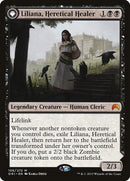 Liliana, Heretical Healer // Liliana, Defiant Necromancer (ORI-106) [Magic Origins]: (originpwdfc) Foil