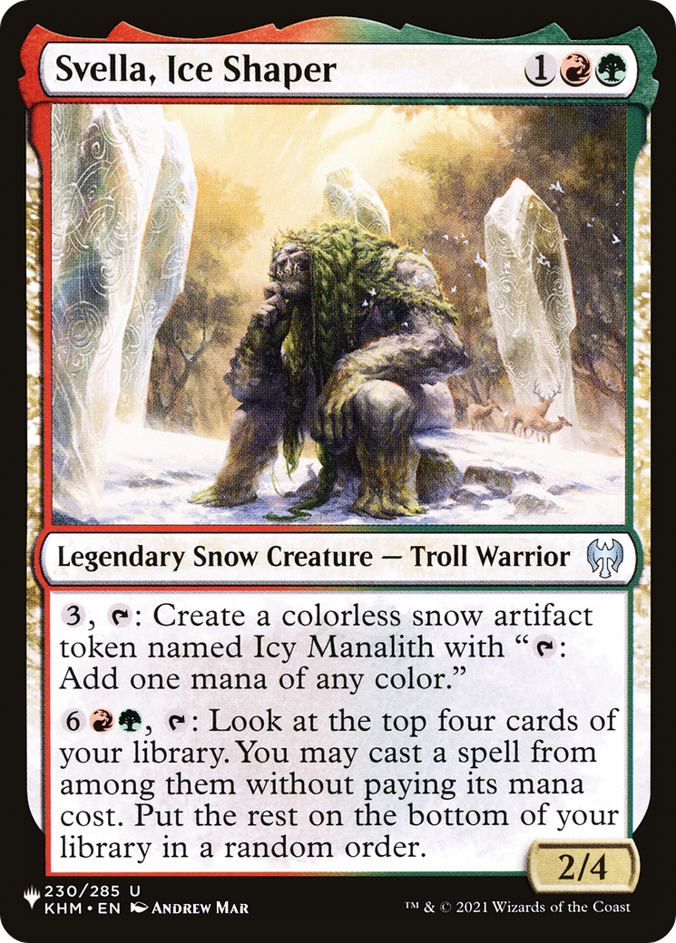 Svella, Ice Shaper (LIST-KHM-230) [The List]