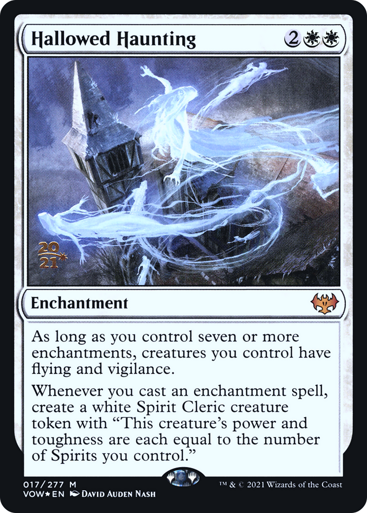 Hallowed Haunting (PRE-17S) [Innistrad: Crimson Vow Promos] Foil
