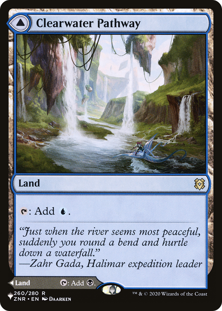 Clearwater Pathway // Murkwater Pathway (LIST-ZNR-260) [The List]