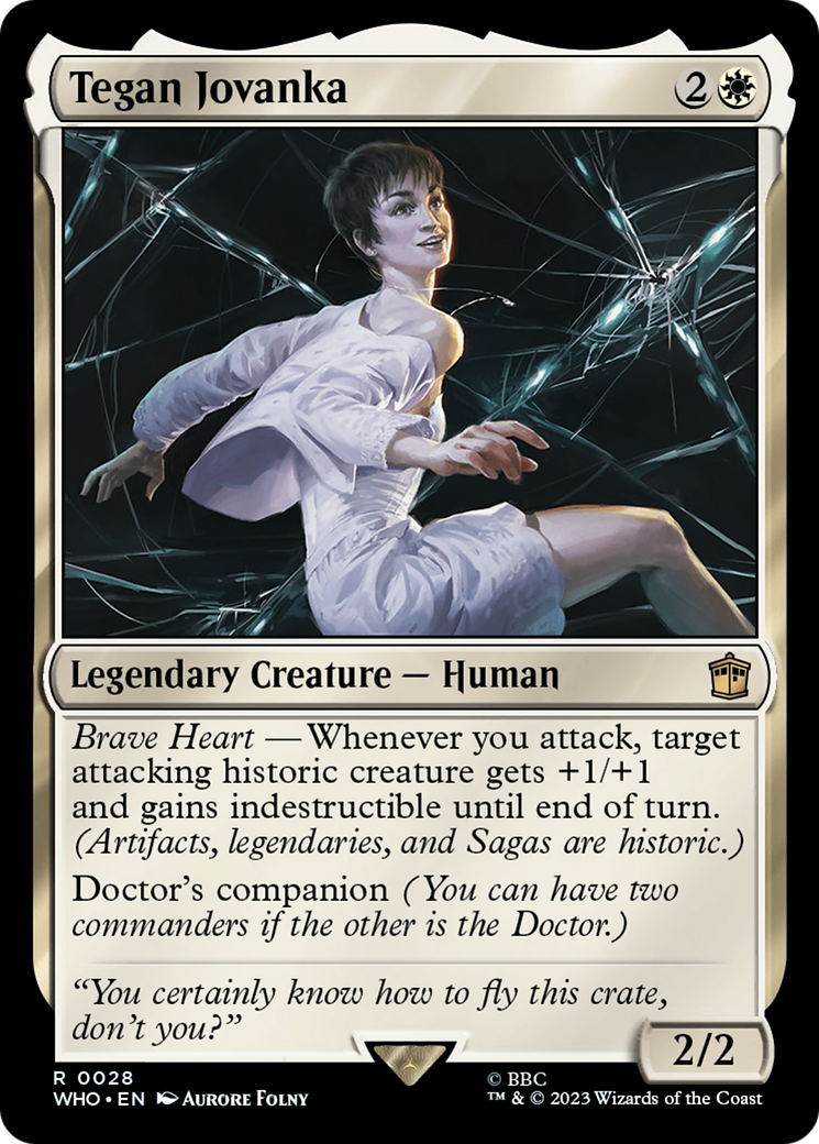 Tegan Jovanka (WHO-028) [Doctor Who] Foil