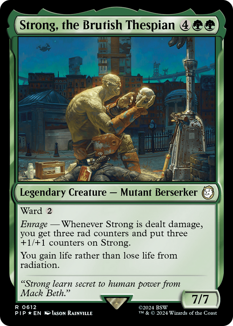 Strong, the Brutish Thespian (PIP-612) [Fallout] Foil