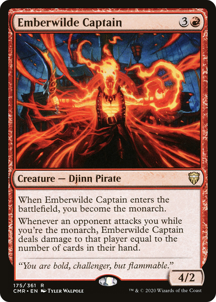 Emberwilde Captain (CMR-175) [Commander Legends]