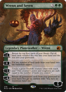 Wrenn and Seven (Borderless) (MID-278) (Borderless) [Innistrad: Midnight Hunt]