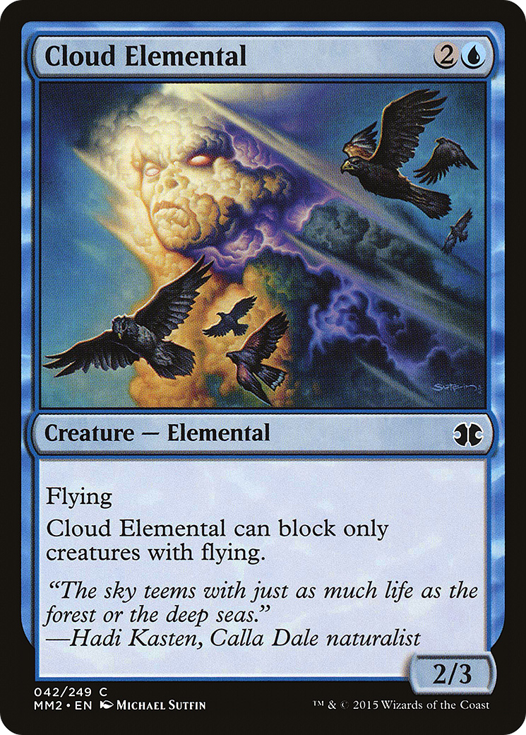 Cloud Elemental (MM2-042) [Modern Masters 2015]