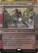 Samut, Vizier of Naktamun (MAT-224) [March of the Machine: The Aftermath]: (Showcase) (Borderless) Foil