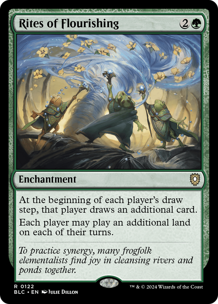 Rites of Flourishing (BLC-122) [Bloomburrow Commander]