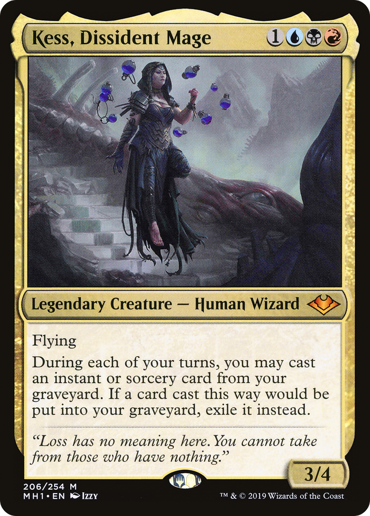 Kess, Dissident Mage (MH1-206) [Modern Horizons] Foil