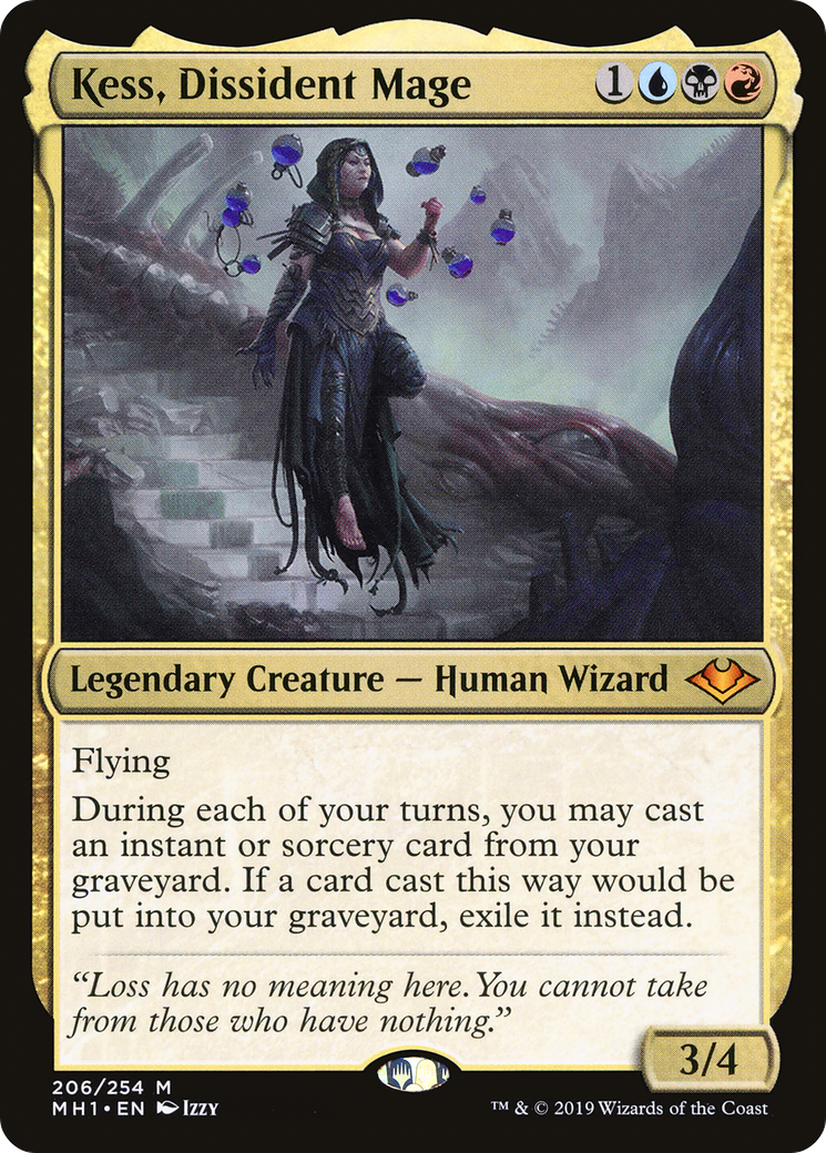 Kess, Dissident Mage (MH1-206) [Modern Horizons] Foil