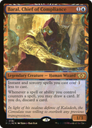 Baral, Chief of Compliance (MUL-138) [Multiverse Legends]: (Showcase) Foil