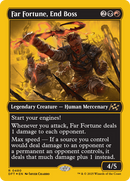 Far Fortune, End Boss (DFT-480) [Aetherdrift] Foil