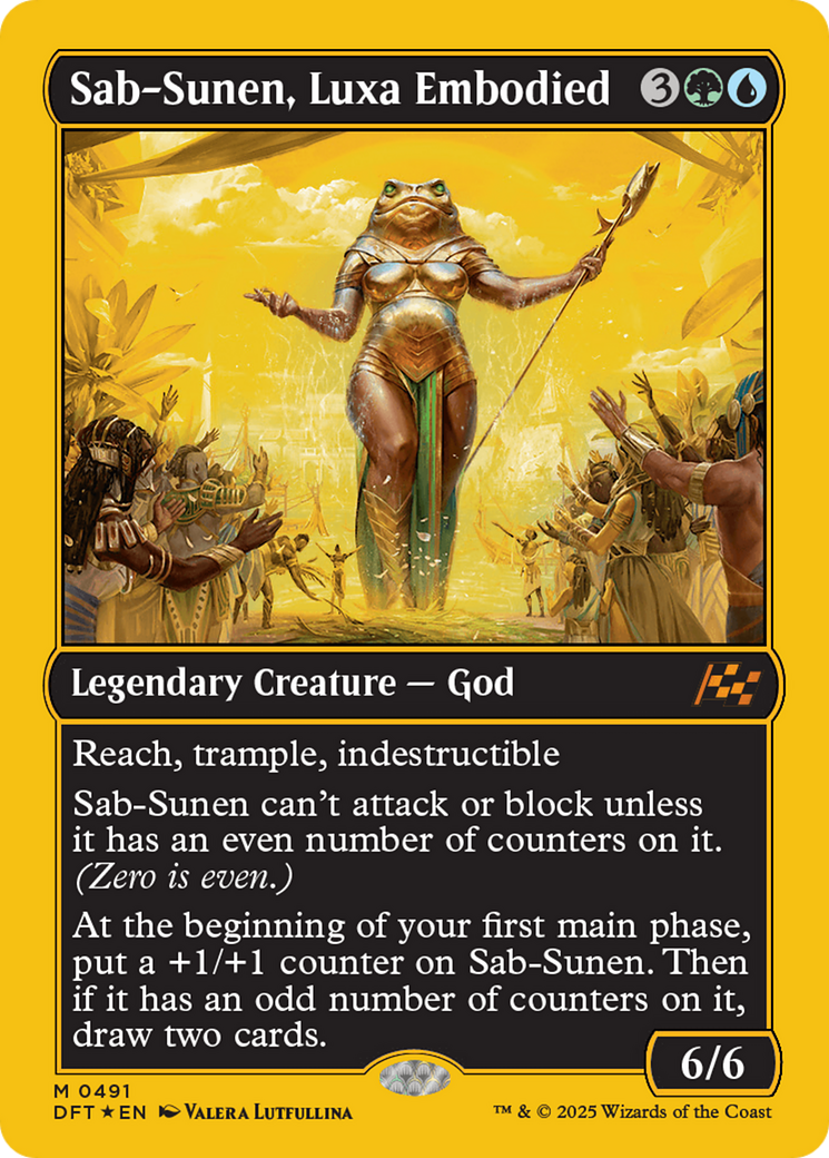 Sab-Sunen, Luxa Embodied (DFT-491) [Aetherdrift] Foil