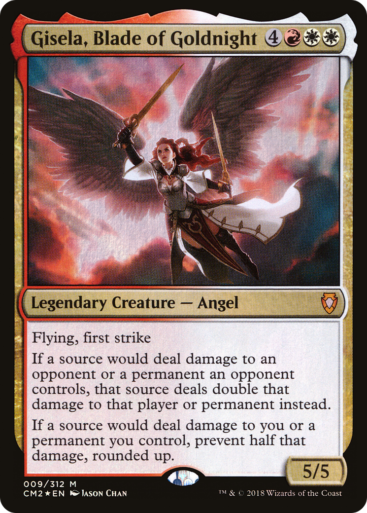 Gisela, Blade of Goldnight (CM2-009) [Commander Anthology Volume II] Foil