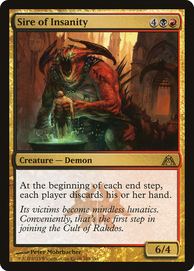 Sire of Insanity (DGM-104) [Dragon's Maze]