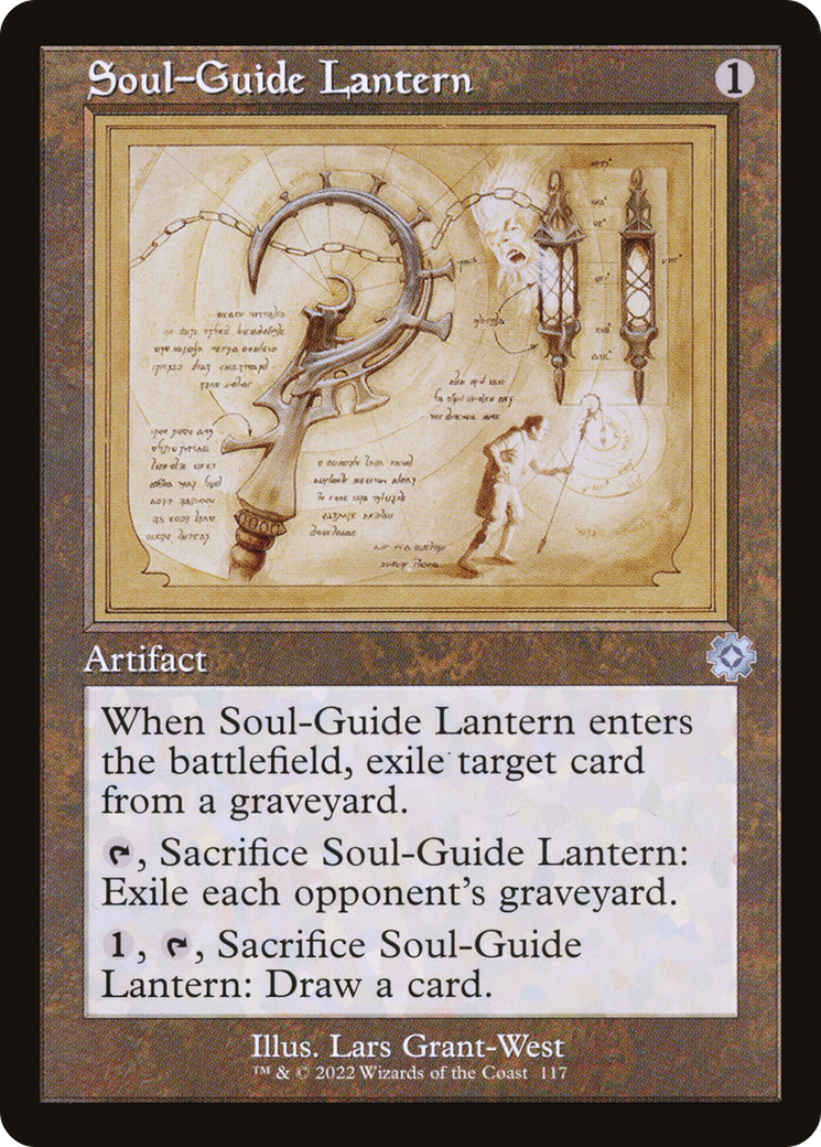 Soul-Guide Lantern (Schematic) (BRR-117) [The Brothers' War Retro Artifacts]
