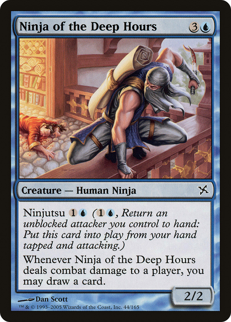 Ninja of the Deep Hours (BOK-044) [Betrayers of Kamigawa] Foil