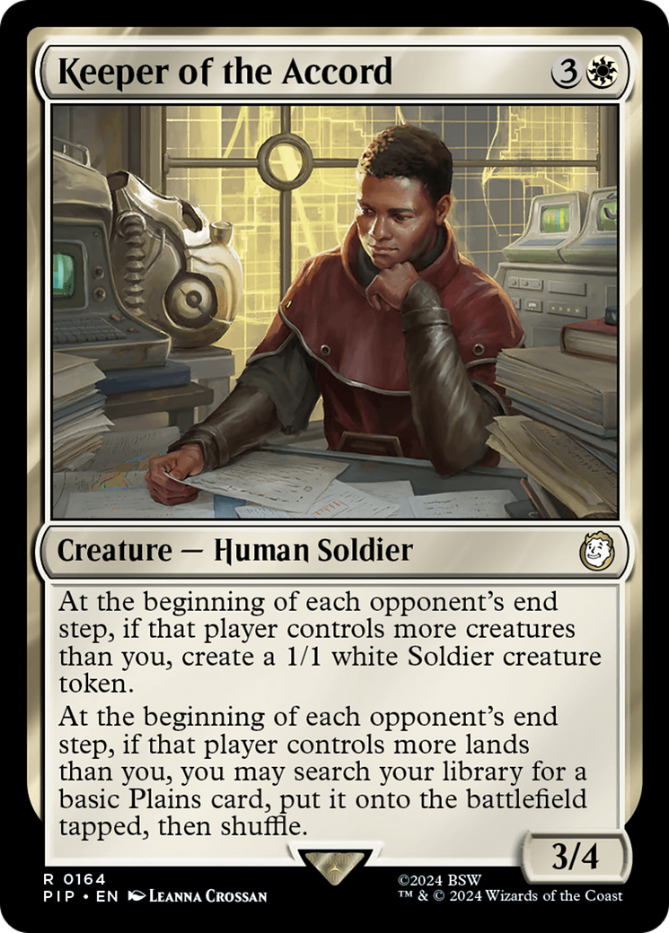 Keeper of the Accord (PIP-164) [Fallout] Foil