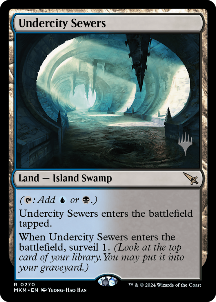 Undercity Sewers (PPMKM-270P) [Murders at Karlov Manor Promos] Foil