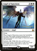 Angel of Sanctions (PRE-01S) [Amonkhet Promos] Foil