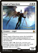 Angel of Sanctions (PRE-01S) [Amonkhet Promos] Foil