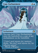Copy Enchantment (WOT-016) [Wilds of Eldraine: Enchanting Tales]: (Showcase) (Borderless)