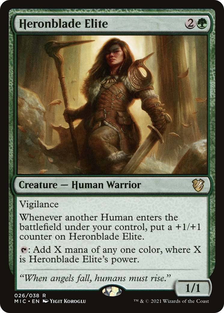 Heronblade Elite (MIC-026) [Midnight Hunt Commander]