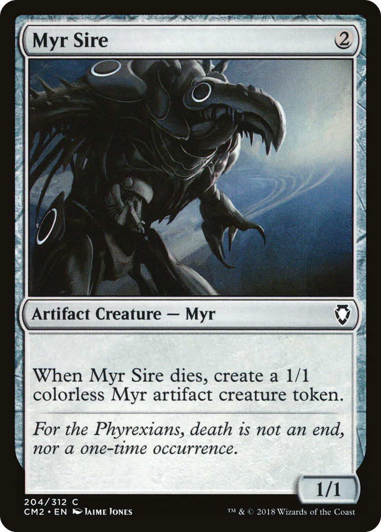 Myr Sire (CM2-204) [Commander Anthology Volume II]