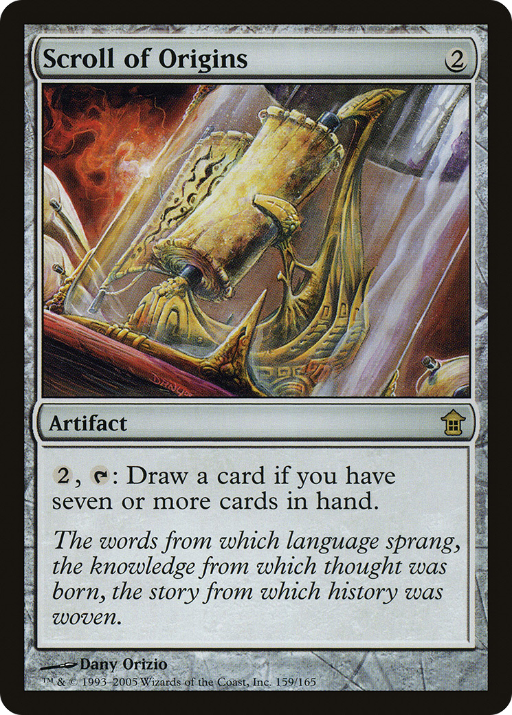 Scroll of Origins (SOK-159) [Saviors of Kamigawa]