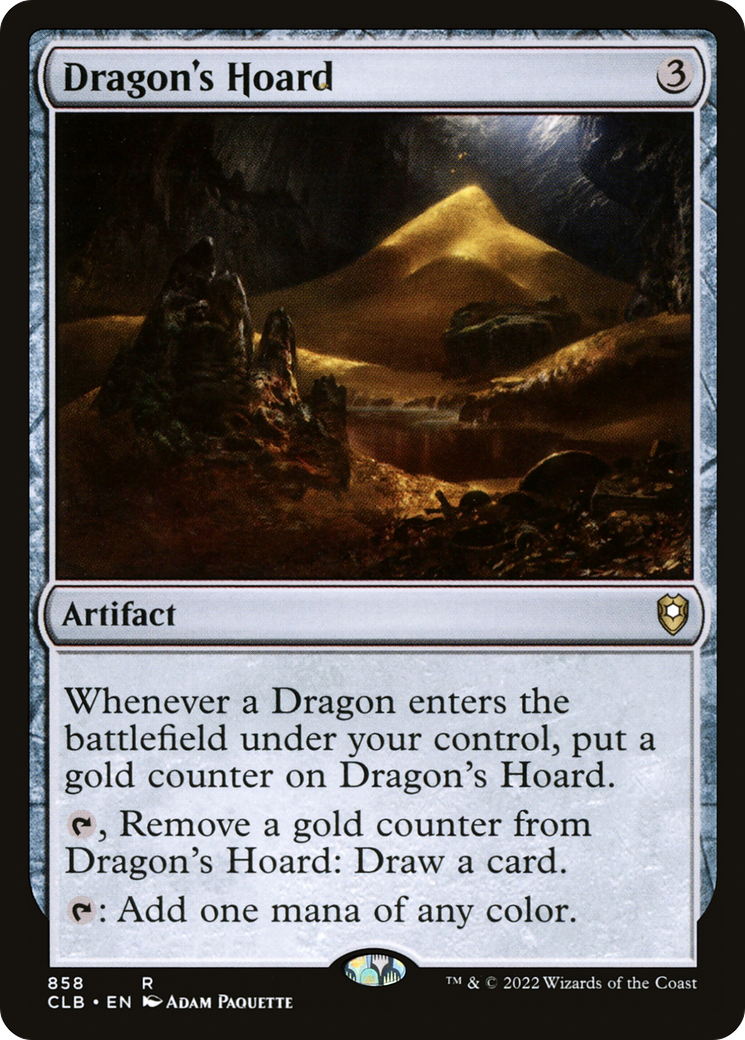 Dragon's Hoard (CLB-858) [Commander Legends: Battle for Baldur's Gate]