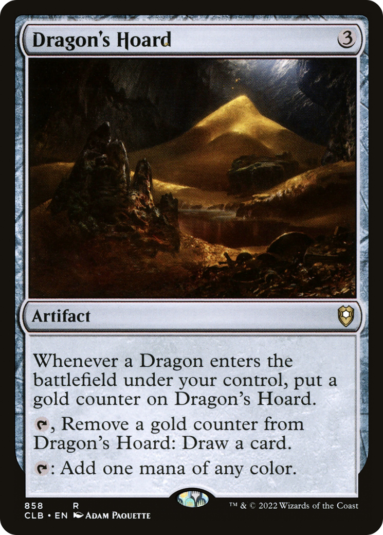 Dragon's Hoard (CLB-858) [Commander Legends: Battle for Baldur's Gate]