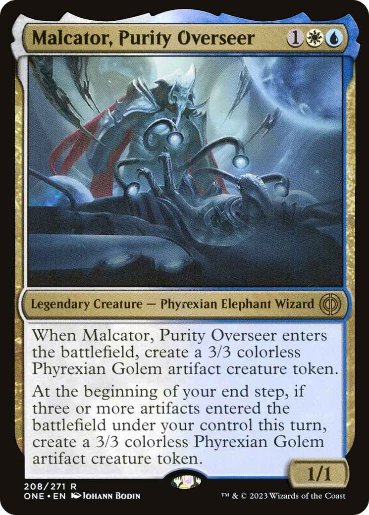 Malcator, Purity Overseer (ONE-208) [Phyrexia: All Will Be One]