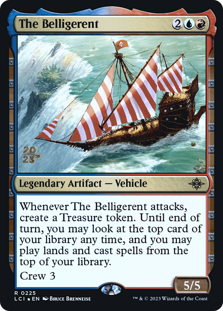 The Belligerent (PRE-225S) [The Lost Caverns of Ixalan Promos] Foil