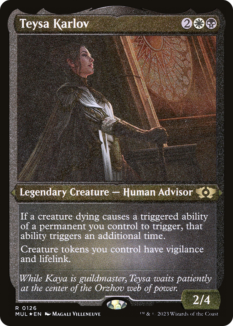 Teysa Karlov (MUL-126) [Multiverse Legends] Etched Foil