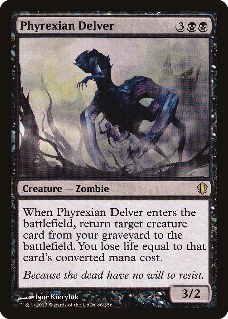 Phyrexian Delver (C13-086) [Commander 2013]