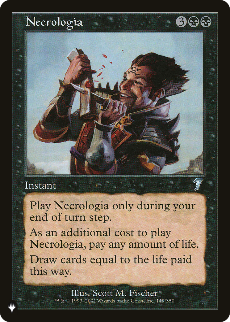 Necrologia (LIST-7ED-149) [The List]