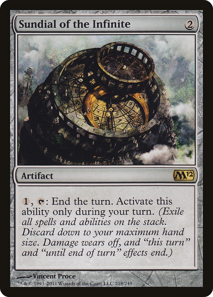 Sundial of the Infinite (M12-218) [Magic 2012]