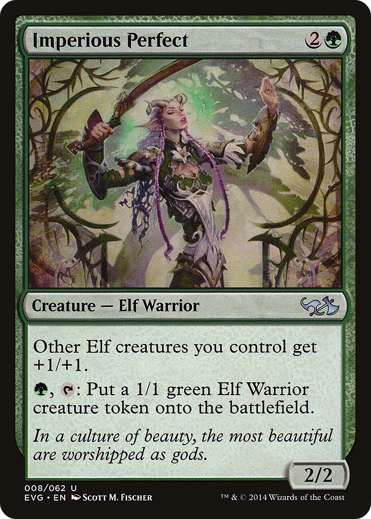 Imperious Perfect (DD3-008) [Duel Decks Anthology: Elves vs. Goblins]