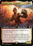 Neyali, Suns' Vanguard (ONC-038) [Phyrexia: All Will Be One Commander]: (Extended Art)