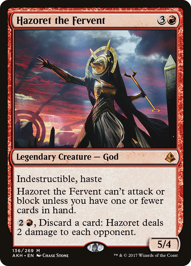 Hazoret the Fervent (AKH-136) [Amonkhet]