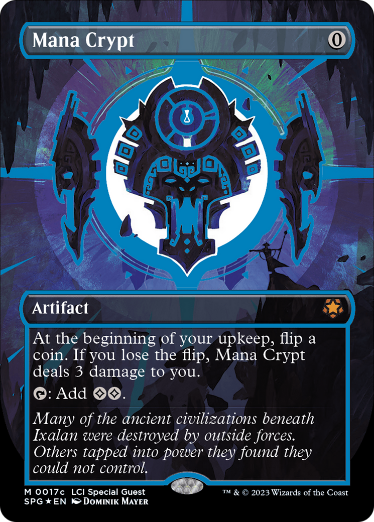 Mana Crypt (SPG-17C) [Special Guests] (Borderless) Foil