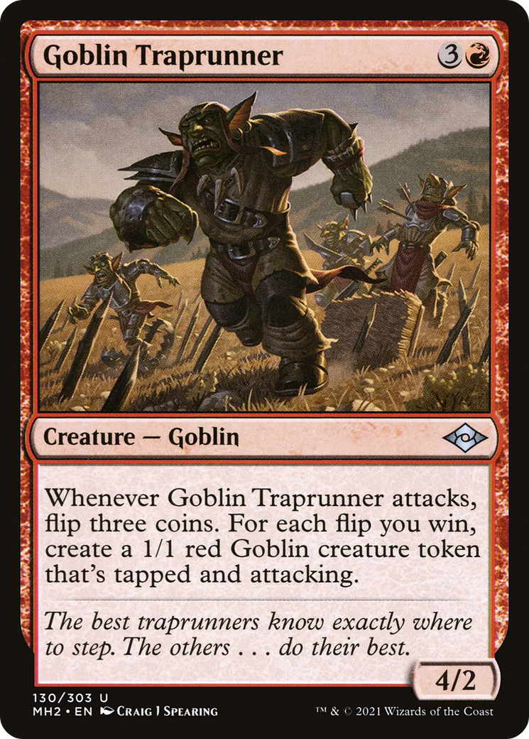 Goblin Traprunner (MH2-130) [Modern Horizons 2]