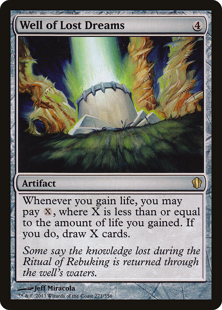 Well of Lost Dreams (C13-271) [Commander 2013]