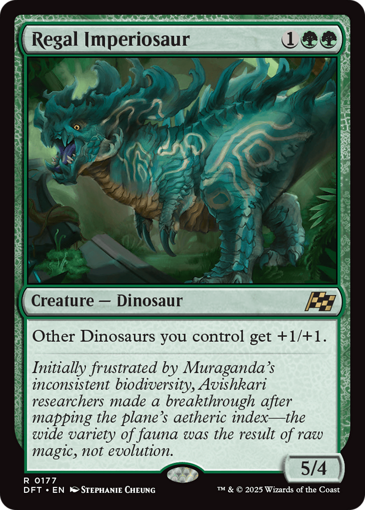 Regal Imperiosaur (DFT-177) [Aetherdrift]