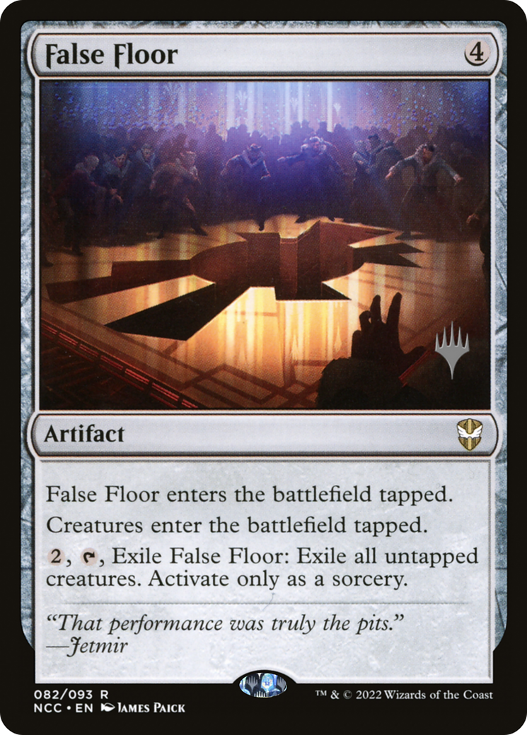 False Floor (PPSNC-082) [Promo Pack: New Capenna Commander Promos] Foil