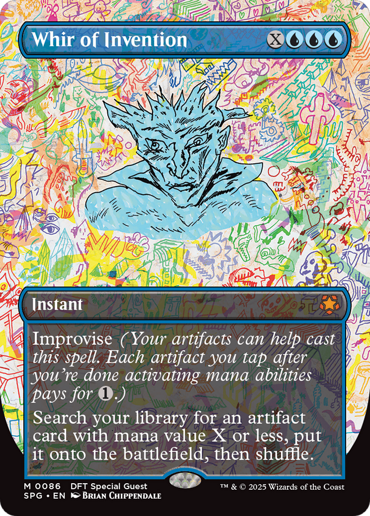 Whir of Invention (SPG-086) [Special Guests] (Borderless) Foil