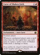 Curse of Shaken Faith (MID-134) [Innistrad: Midnight Hunt]