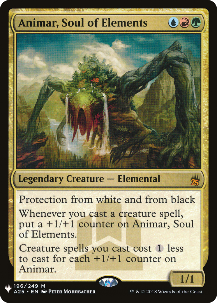 Animar, Soul of Elements (LIST-A25-196) [The List]