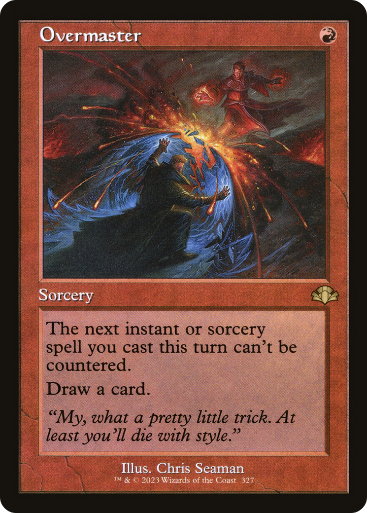 Overmaster (DMR-327) [Dominaria Remastered]