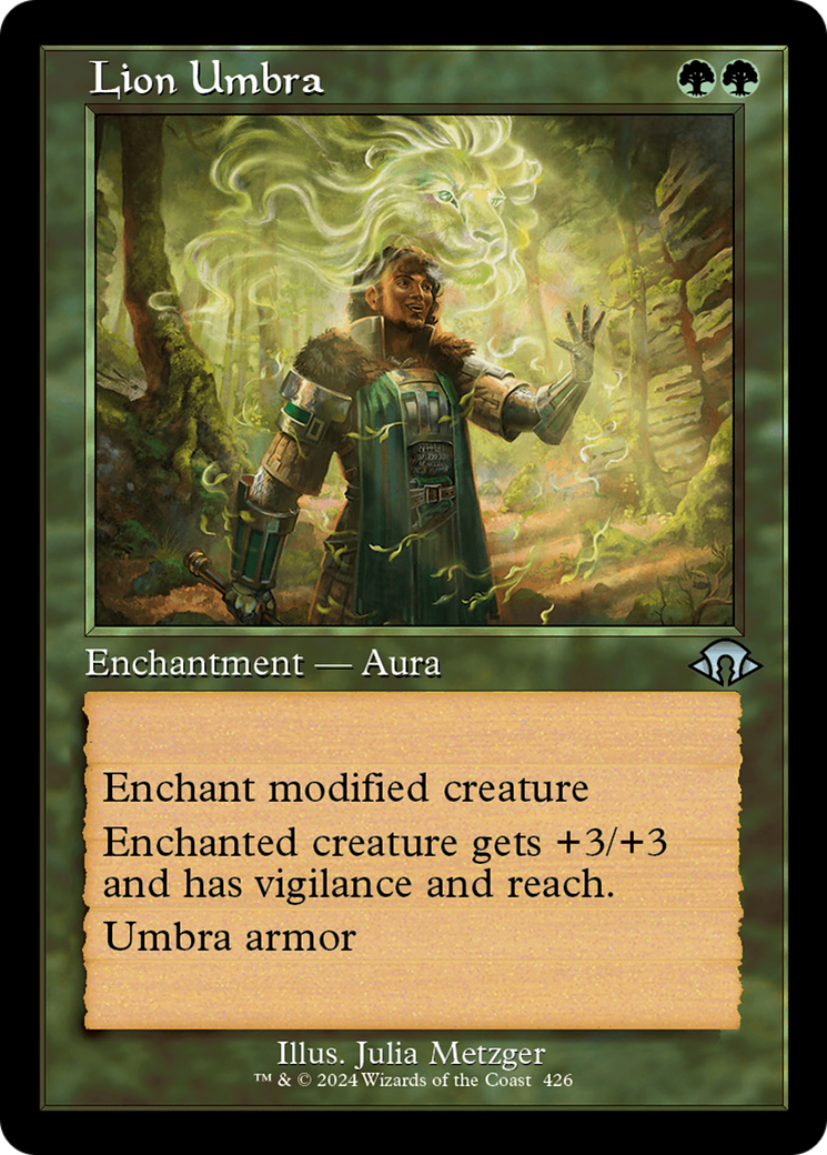 Lion Umbra (MH3-426) [Modern Horizons 3] Foil